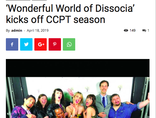 Culver City News: "'Wonderful Wold of Dissocia' kicks off CCPT season"